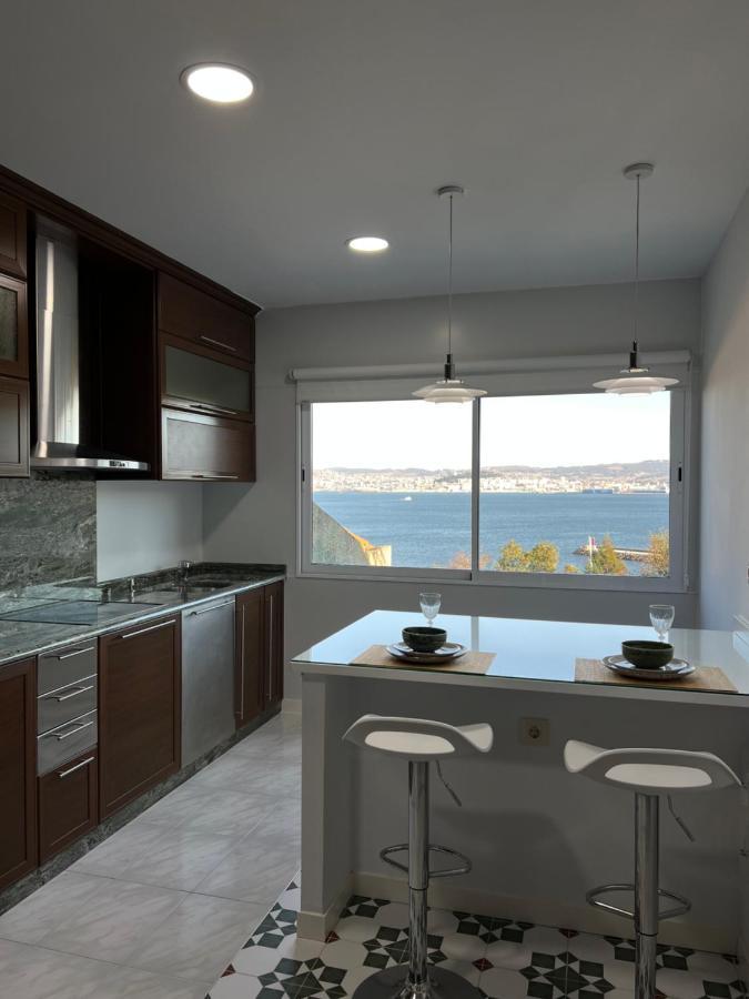 Apartamento En Cangas - Vistas Al Mar Екстер'єр фото